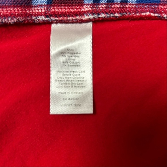 T Talbots Pique Plaid Schoolgirl Golf Tennis Skort with Pockets Size LP - Picture 8 of 8